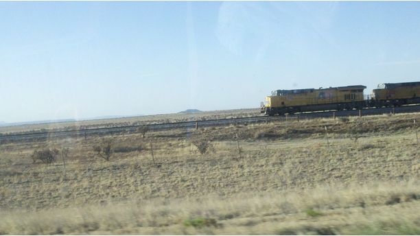 Train in New Mexico