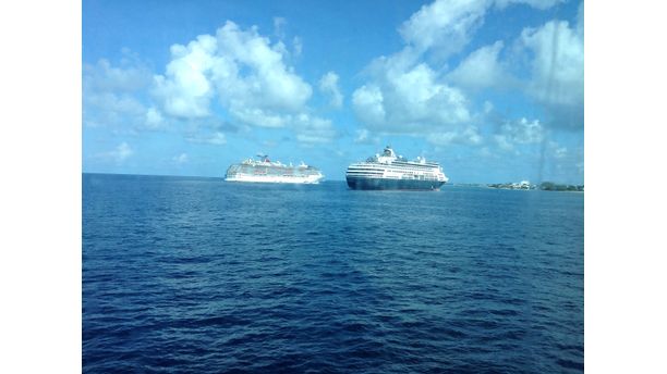 Twin Cruise Ships