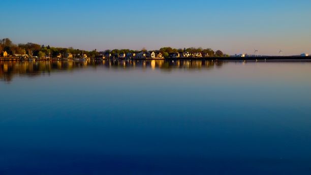 Pawtuxet Village Reflected