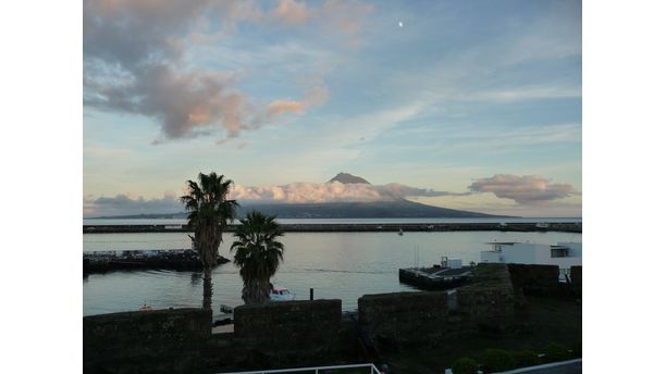 View of Mount Pico from Faial island