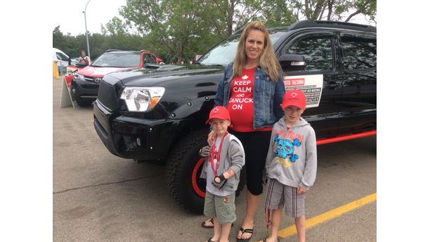 Canada day with the kids