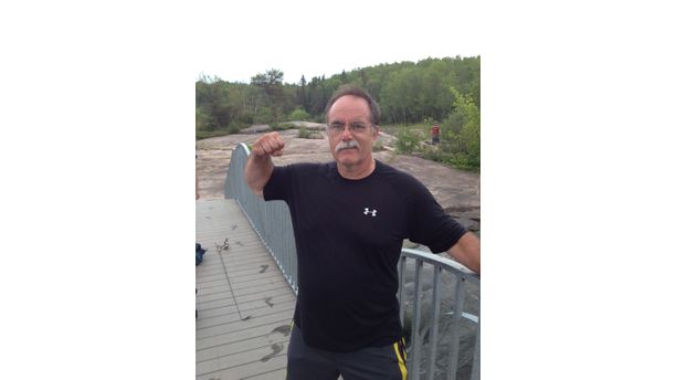 Fishing at Pinawa Dam