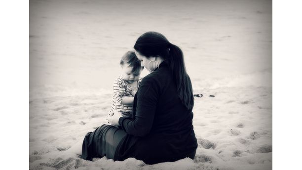 Bonding On The Beach