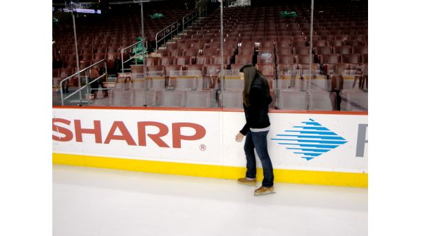 First time ice skating!