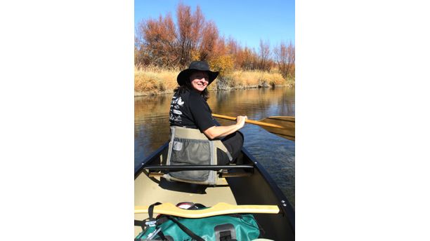 Paddling on Silvercreek