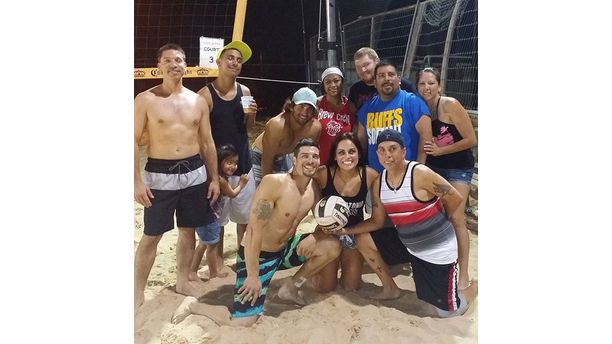 Sand volleyball 