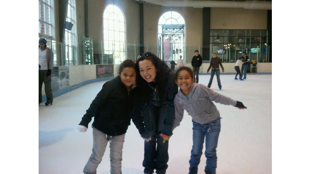 ice skating