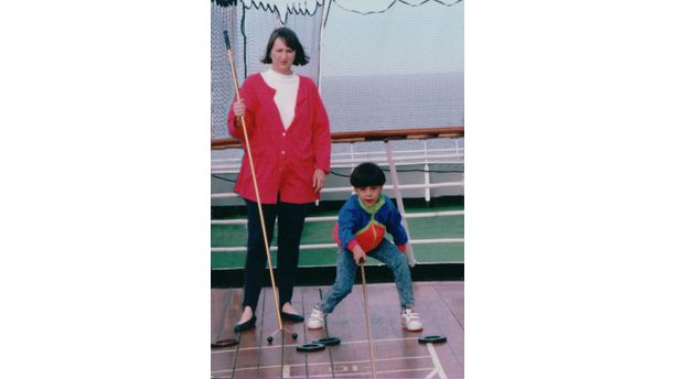 Shuffleboard On The High Seas