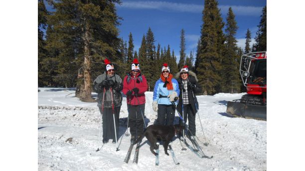 Cross Country Skiing with Gal Pals