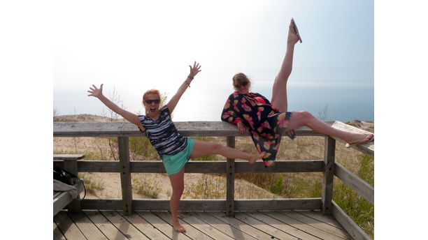 Yoga in the dunes