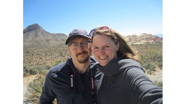 Hiking at Red Rock Canyon