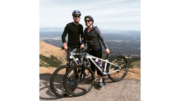 Biking Pikes Peak