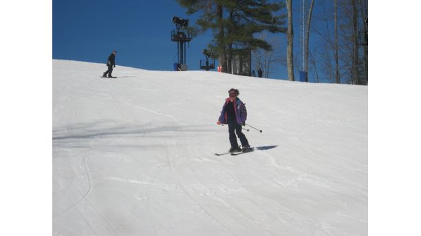 Me, #BeActiv Skiing!