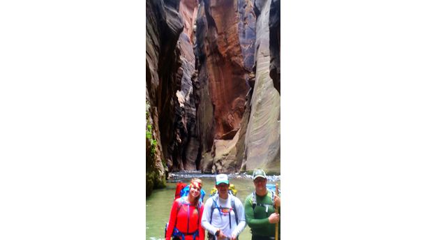 Hiking the Zion Narrows!