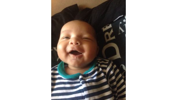 Jrs first smile 