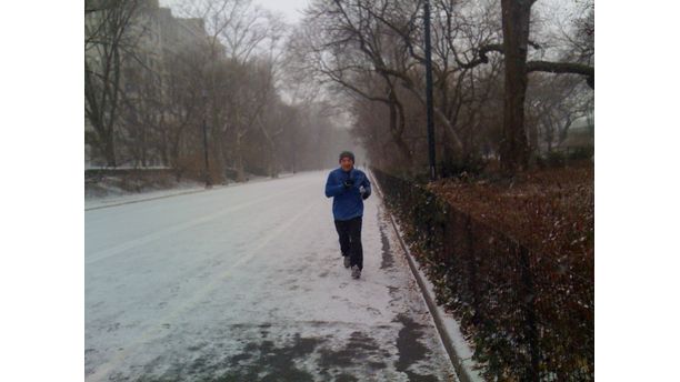 Winter Running in Central Park