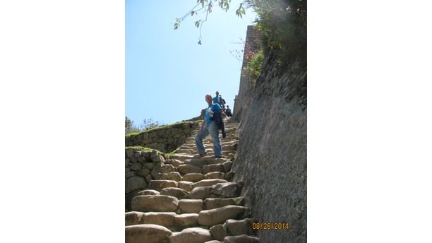 hiking in peru