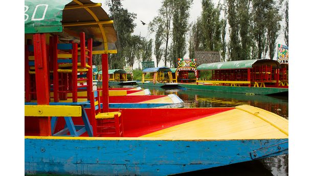 Relaxing in Xochimilco