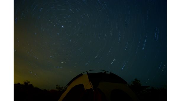 Celestial campsite