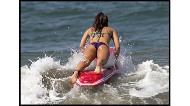 paddle board