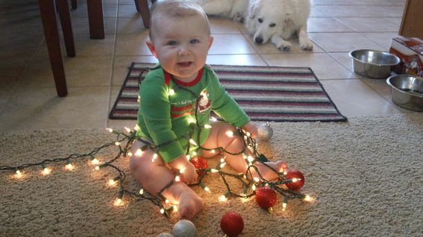 Jaxson's First Christmas!