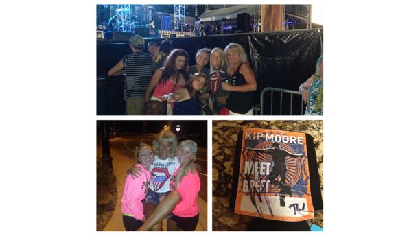 Chicks rolling VIP at Gulf Coast Jam