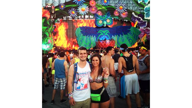 EDC Las Vegas with my better half