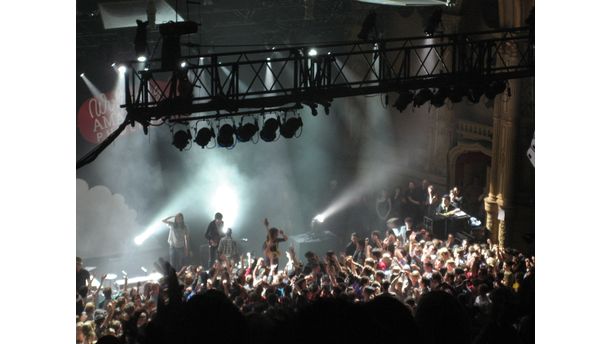 Fans Storm the Stage During Phoenix Show