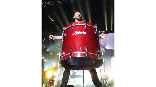 Adam Levine on Drums!