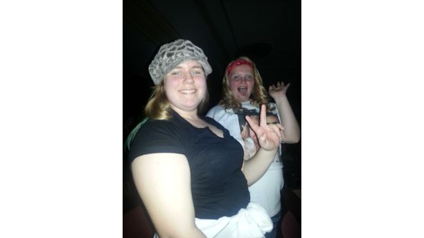 daughter & freind at first concert