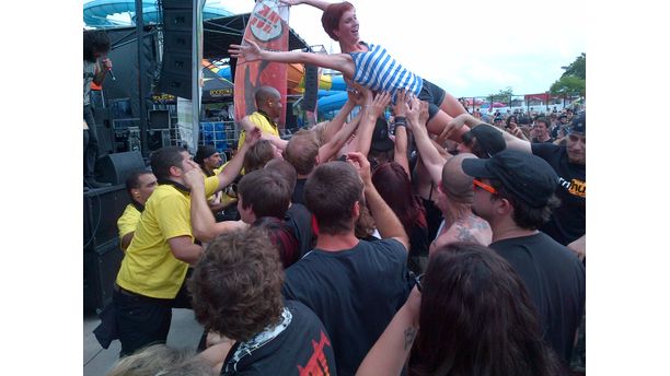 Job For a (Crowd-Surfing) Cowboy!