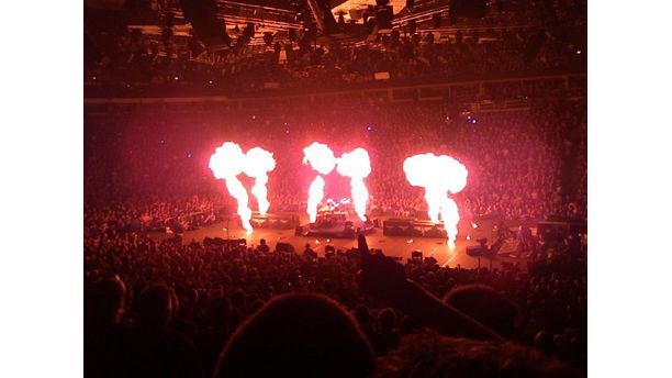 Metallica Pyrotechnics