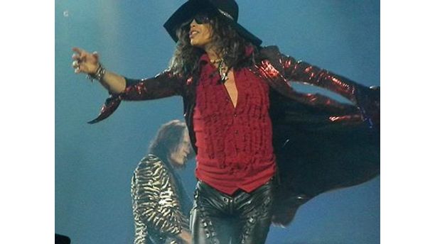 Steven Tyler at Times Union 