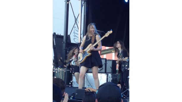 Breaking in HAIM in Vegas!