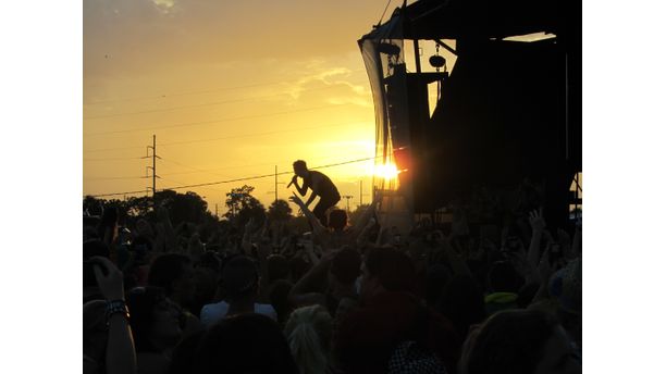 Sunset At Warped Tour