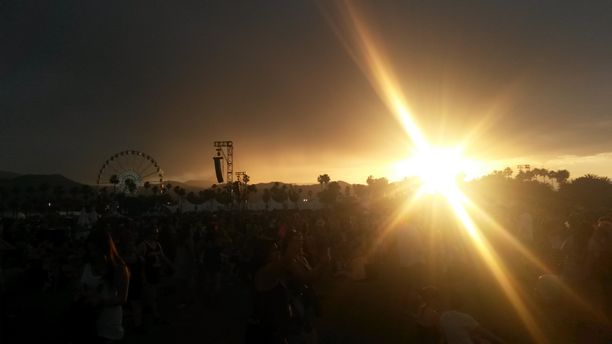 Sunset at Coachella