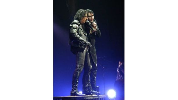 Alice Cooper and Marilyn Manson