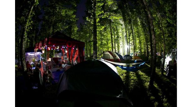 Night Camping at Bonnaroo