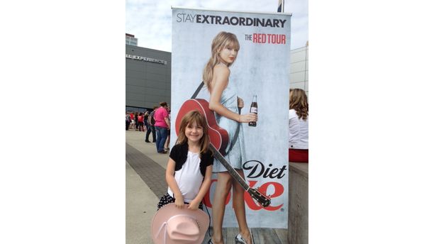 My Daughter at Taylor Swift!